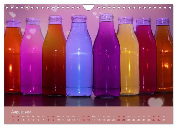 Produktbild: Die gute alte Milchflasche (Wandkalender 2026 DIN A4 quer), CALVENDO Monatskalender