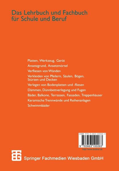 Produktbild: Fachkunde f&uuml;r Fliesenleger