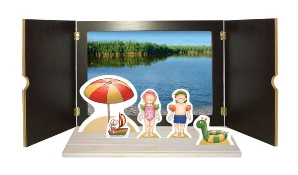 Produktbild: Emma und Paul am See. Erz&auml;hlschienen-Figurenset