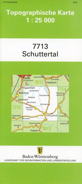 Produktbild: Schuttertal 1 : 25 000