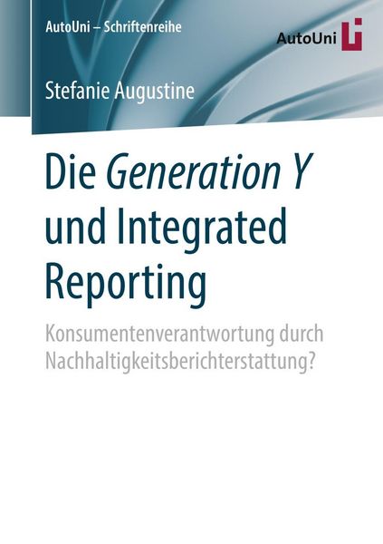 Produktbild: Die Generation Y und Integrated Reporting