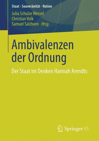 Produktbild: Ambivalenzen der Ordnung