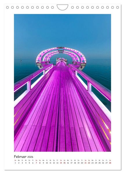 Produktbild: L&uuml;becker Bucht Seeb&auml;der an der Ostsee (Wandkalender 2026 DIN A4 hoch), CALVENDO Monatskalender