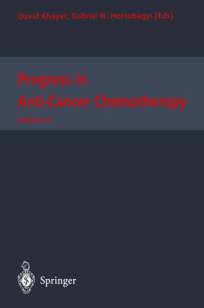 Produktbild: Progress in Anti-Cancer Chemotherapy