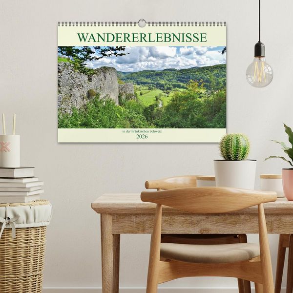 Produktbild: Wandererlebnisse in der Fr&auml;nkischen Schweiz (Wandkalender 2026 DIN A3 quer), CALVENDO Monatskalender