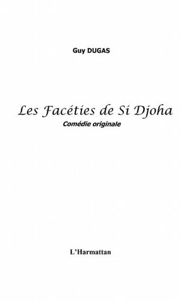 Produktbild: Faceties de si djoha les