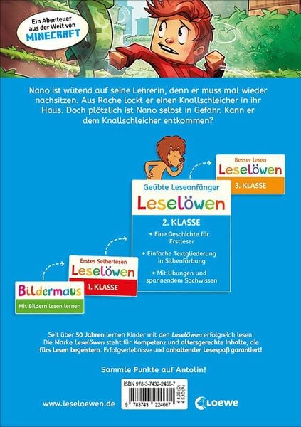 Produktbild: Lesel&ouml;wen 2. Klasse - Nano und der Knallschleicher