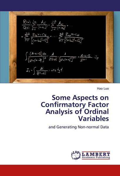 Produktbild: Some Aspects on Confirmatory Factor Analysis of Ordinal Variables