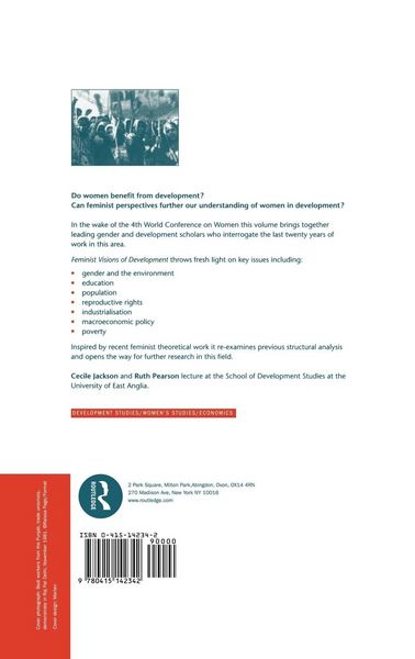 Produktbild: Feminist Visions of Development