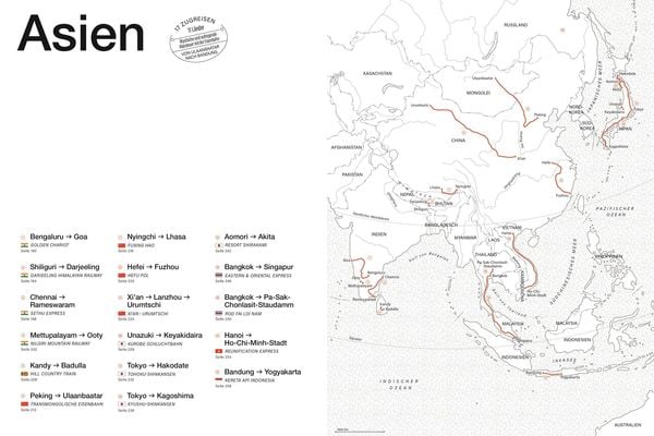 Produktbild: Mit dem Zug durch die Welt