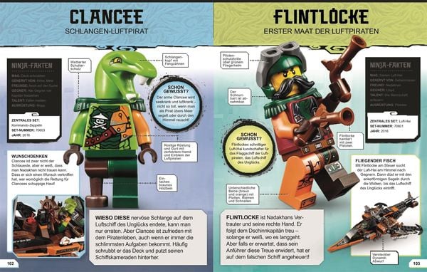 Produktbild: LEGO&reg; NINJAGO&reg; Lexikon der Minifiguren. Neuausgabe