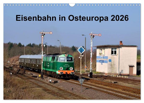 Produktbild: Eisenbahn Kalender 2026 - Oberlausitz und Nachbarl&auml;nder (Wandkalender 2026 DIN A3 quer), CALVENDO Monatskalender
