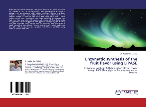Produktbild: Enzymatic synthesis of the fruit flavor using LIPASE