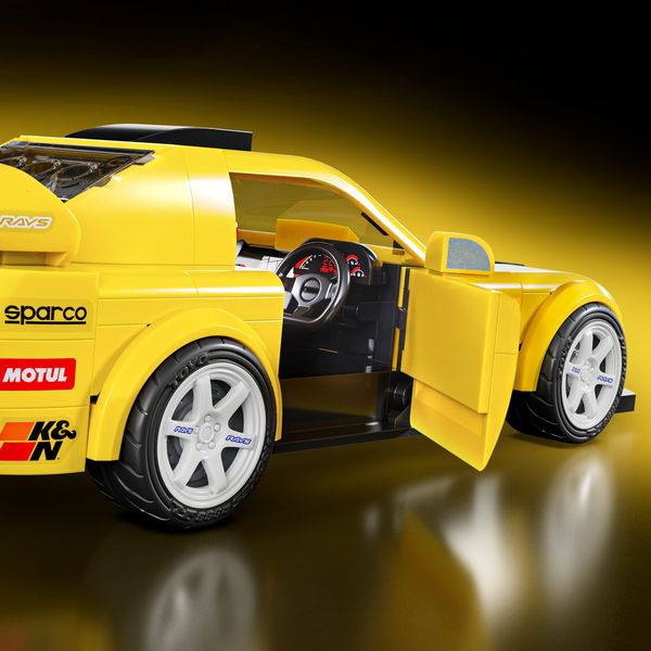 Produktbild: Mattel Brick Shop Hot Wheels Speed Honda 1
