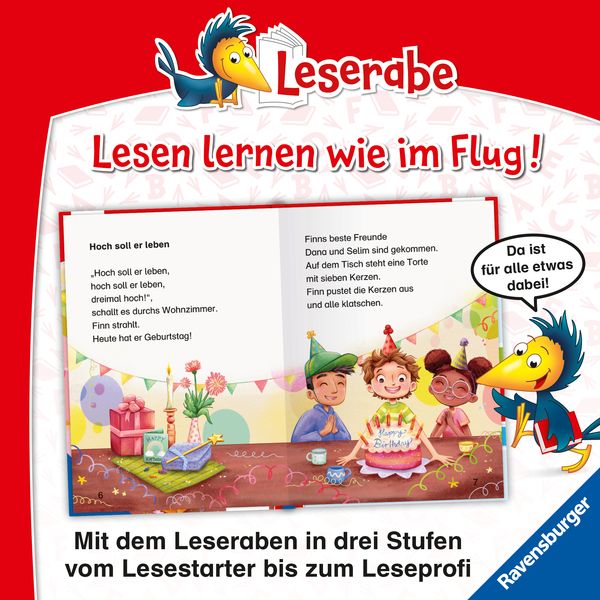 Produktbild: Leserabe 1. Lesestufe - Ein fantastischer Geburtstag