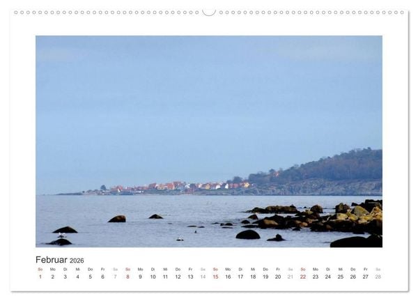 Produktbild: Sonneninsel Bornholm (hochwertiger Premium Wandkalender 2026 DIN A2 quer), Kunstdruck in Hochglanz