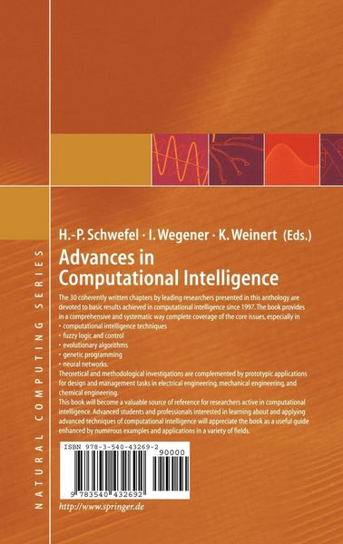 Produktbild: Advances in Computational Intelligence