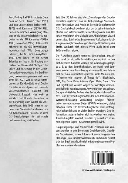 Produktbild: Grundlagen der Geo-Informationssysteme