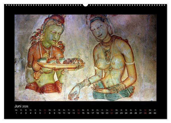 Produktbild: Sri Lanka Impressionen (Wandkalender 2026 DIN A2 quer), CALVENDO Monatskalender