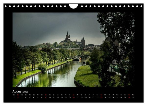 Produktbild: Sch&ouml;nes Kleve bei Tag und Nacht (Wandkalender 2026 DIN A4 quer), CALVENDO Monatskalender