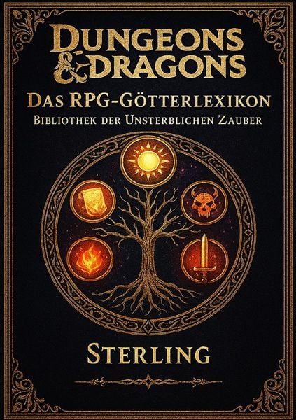 Produktbild: Dungeons &amp; Dragons I Das RPG G&ouml;tterlexikon I Bibliothek der Unsterblichen Zauber