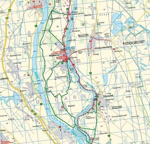 Produktbild: EuroVelo6 (Budapest - Schwarzes Meer) 1:100 000