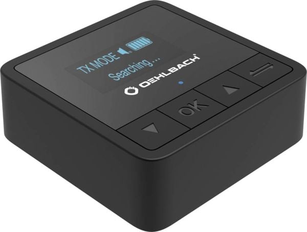 Oehlbach BTR Innovation 5.2 Bluetooth® Musik-Sender/Empfänger Bluetooth Version: 5.2 integrierter Akku