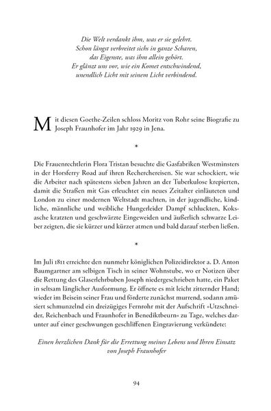 Produktbild: Die Gesetze des Lichts. Das erstaunliche Leben des Joseph von Fraunhofer