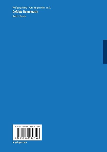 Produktbild: Defekte Demokratie