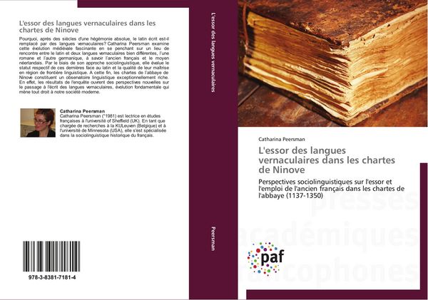 Produktbild: L'essor des langues vernaculaires dans les chartes de Ninove