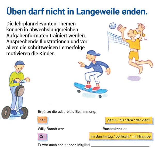 Produktbild: Das &Uuml;bungsheft Deutsch 6