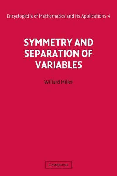 Produktbild: Symmetry and Separation of Variables