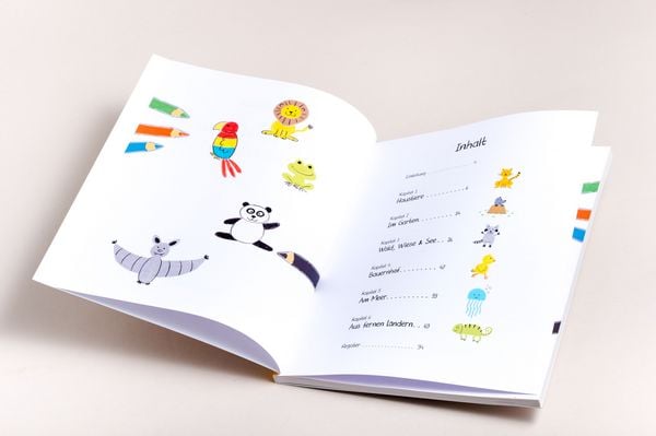 Produktbild: Meine erste Mal- und Zeichenschule - Tiere. Ab 4 Jahren