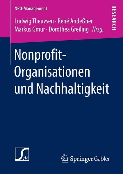 Produktbild: Nonprofit-Organisationen und Nachhaltigkeit