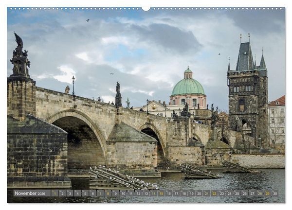 Produktbild: Br&uuml;cken in Europa (hochwertiger Premium Wandkalender 2026 DIN A2 quer), Kunstdruck in Hochglanz