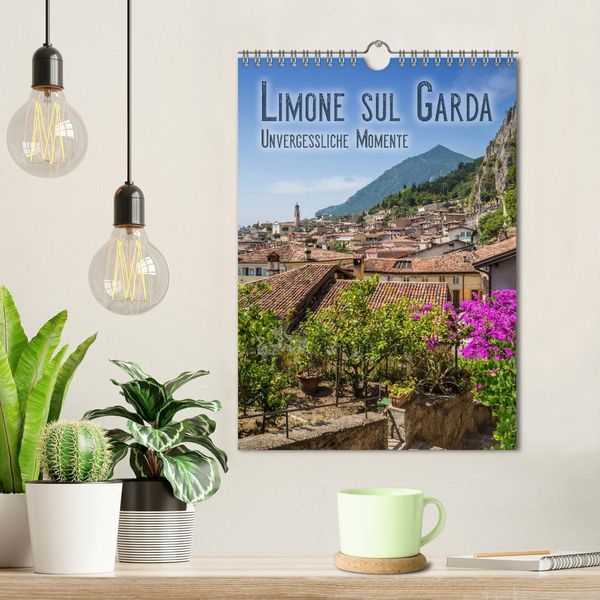 Produktbild: LIMONE SUL GARDA Unvergessliche Momente (Wandkalender 2026 DIN A4 hoch), CALVENDO Monatskalender