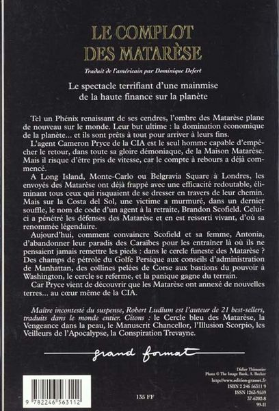 Produktbild: Le Complot Des Matarese
