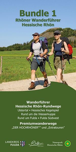Produktbild: Bundel 1 Rh&ouml;ner Wanderf&uuml;hrer Hessische Rh&ouml;n