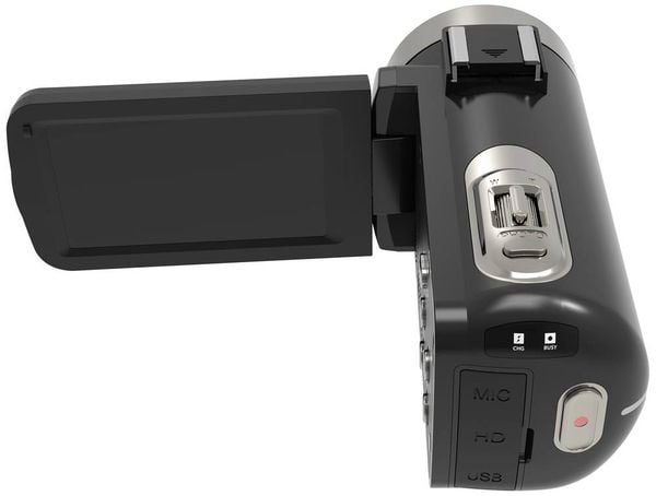 Produktbild: Renkforce RF-5798910 4K Camcorder 7.6cm 3 Zoll 13 Megapixel Schwarz