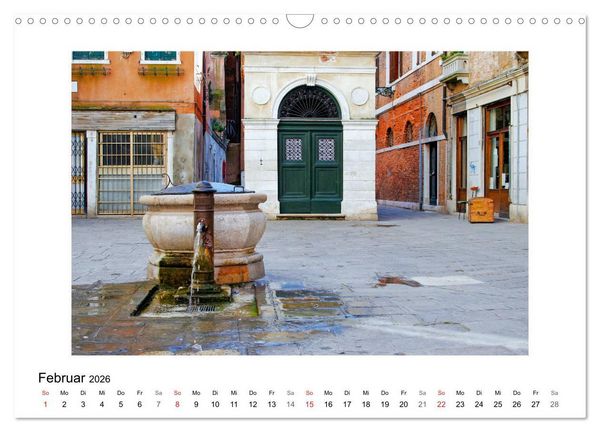 Produktbild: Venedig - Verg&auml;ngliche Sch&ouml;nheit (Wandkalender 2026 DIN A3 quer), CALVENDO Monatskalender