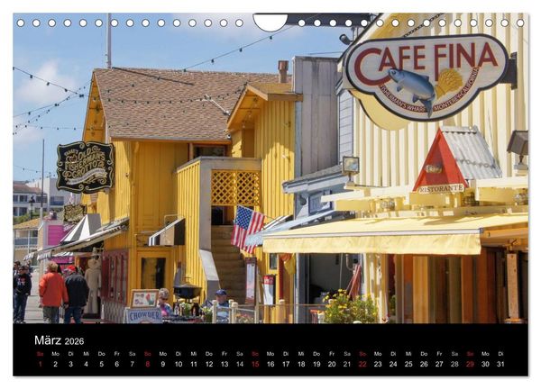 Produktbild: Monterey California (Wandkalender 2026 DIN A4 quer), CALVENDO Monatskalender