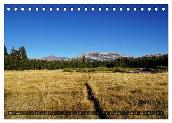 Produktbild: Yosemite Nationalpark (Tischkalender 2026 DIN A5 quer), CALVENDO Monatskalender