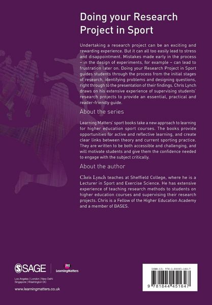 Produktbild: Doing your Research Project in Sport