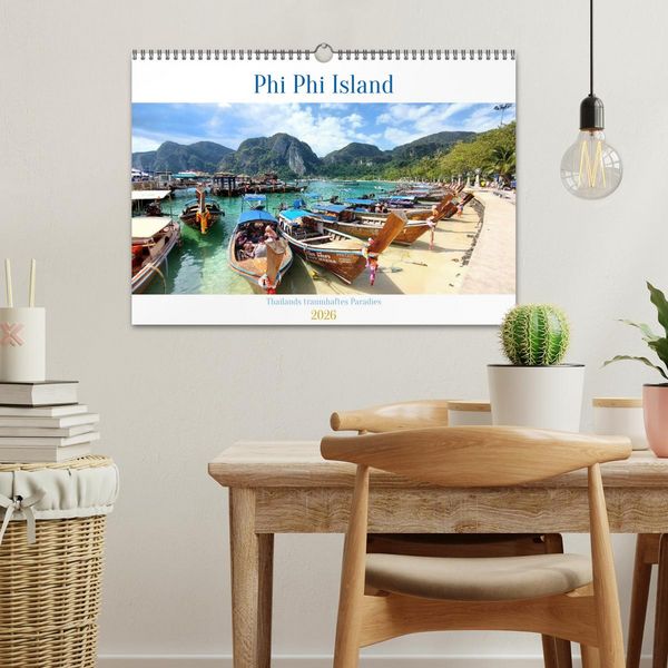 Produktbild: Phi Phi Island &ndash; Thailands traumhaftes Paradies (Wandkalender 2026 DIN A3 quer), CALVENDO Monatskalender