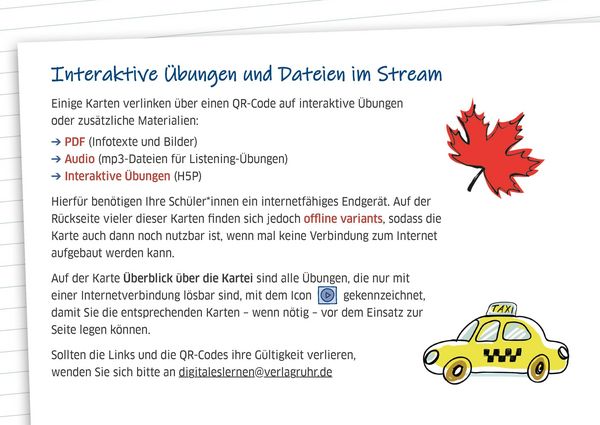 Produktbild: Die Englisch-Kartei f&uuml;r Schnelle - Klasse 7/8