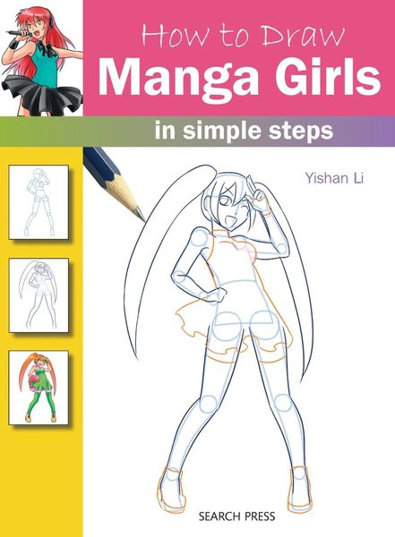 Produktbild: How to Draw Manga Girls in Simple Steps