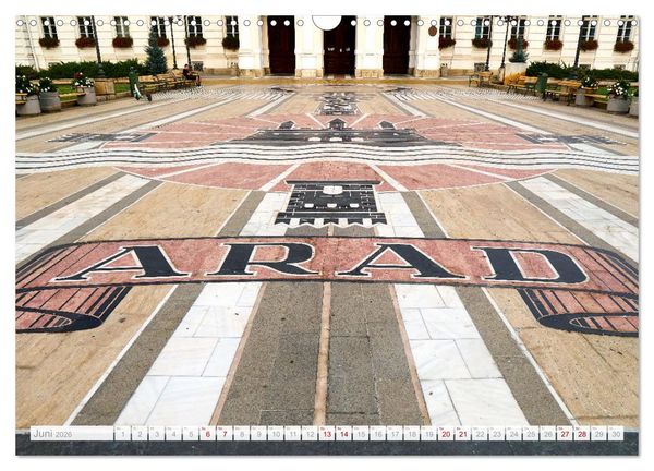 Produktbild: Streifz&uuml;ge durch Arad (Wandkalender 2026 DIN A3 quer), CALVENDO Monatskalender
