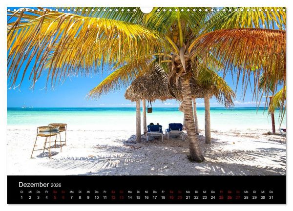 Produktbild: Kuba Varadero 2026 Leben im Paradies (Wandkalender 2026 DIN A3 quer), CALVENDO Monatskalender