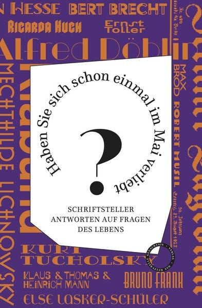 Produktbild: Haben Sie sich schon einmal im Mai verliebt?