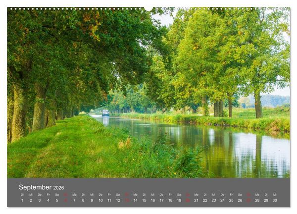 Produktbild: Sch&ouml;nes Meck-Pomm (hochwertiger Premium Wandkalender 2026 DIN A2 quer), Kunstdruck in Hochglanz